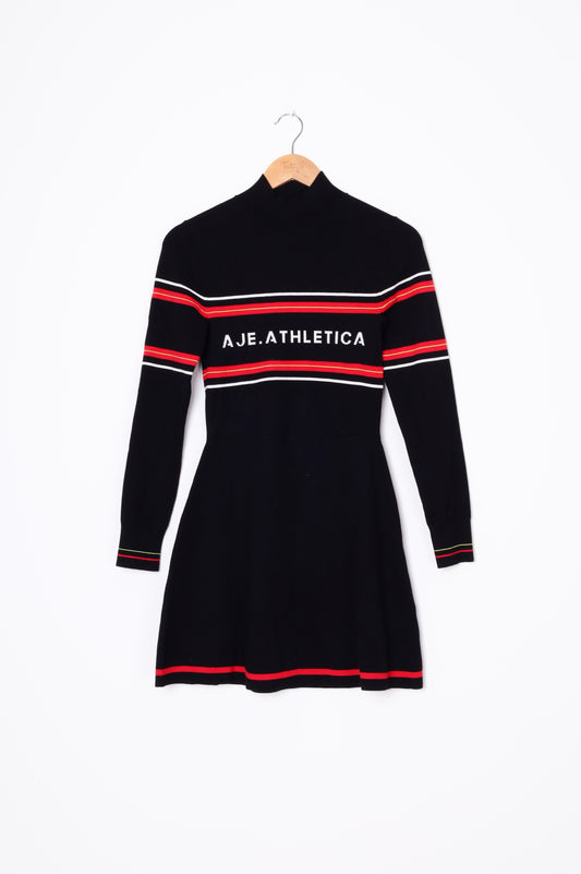 Aje Athletica Womens Black Dress Size 8