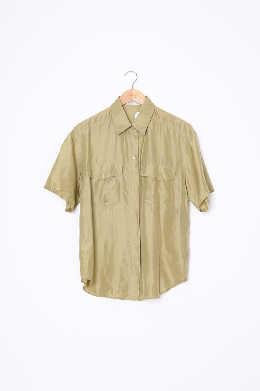 Leiluna Womens Green Top Size 42