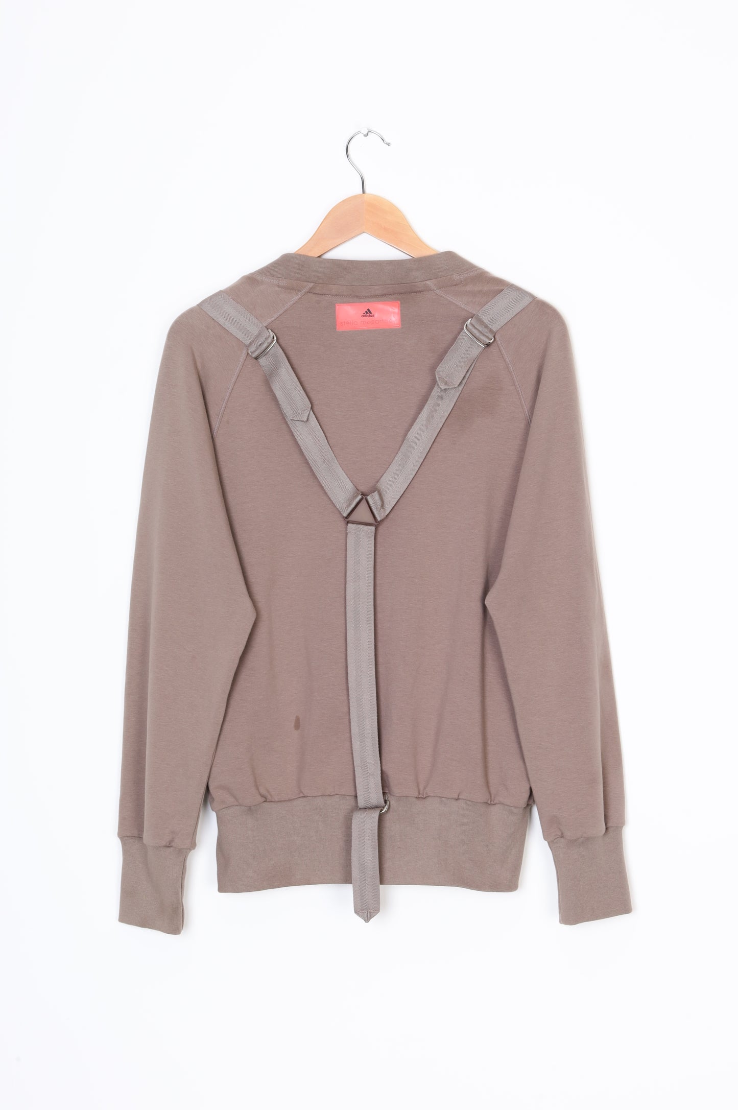Adidas Stella McCartney Womens Brown Jacket Size 40