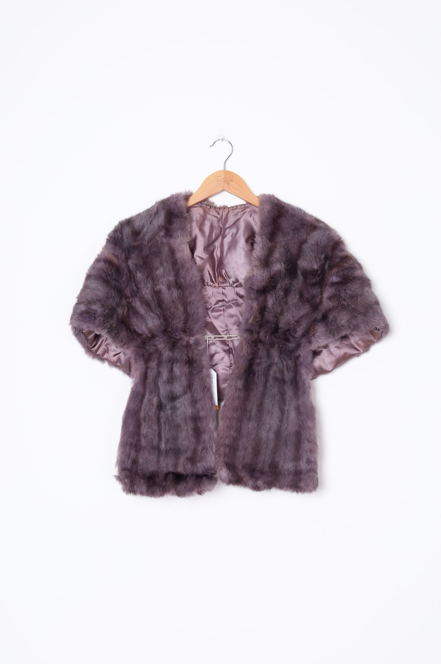 No Label Womens Purple Scarf Size O/S