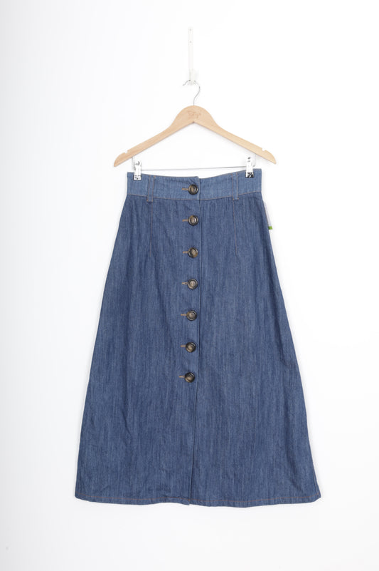 Miu Miu Womens Blue Skirt Size 44
