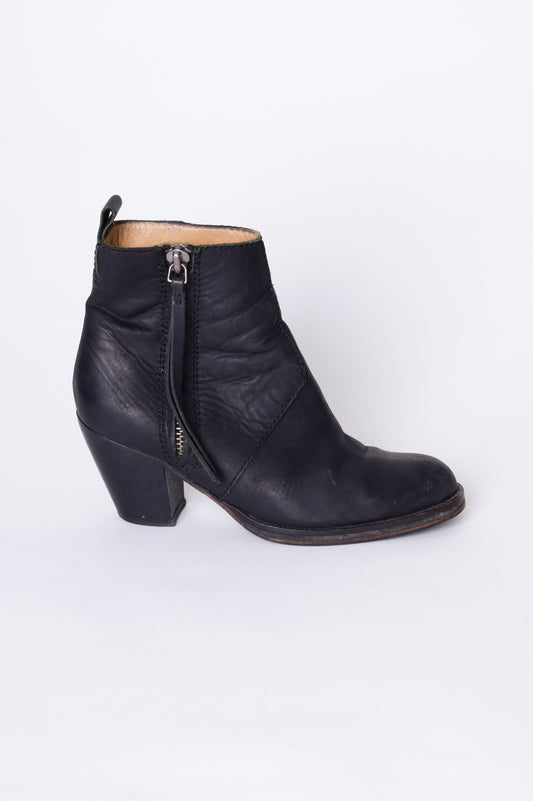 Acne Womens Black Boots  Size EU 37