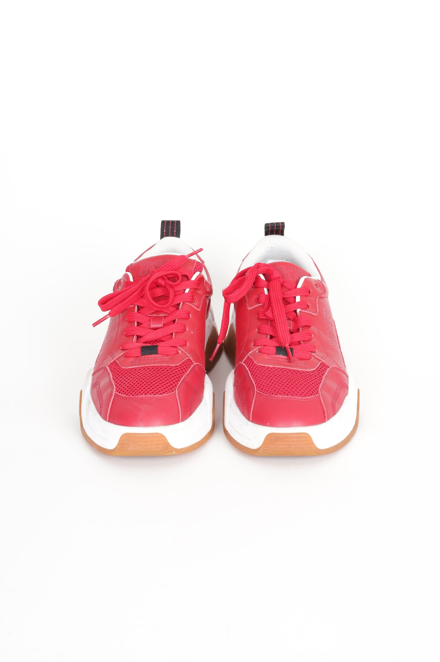 Versace Jeans Couture Mens Red Sneakers Size 44