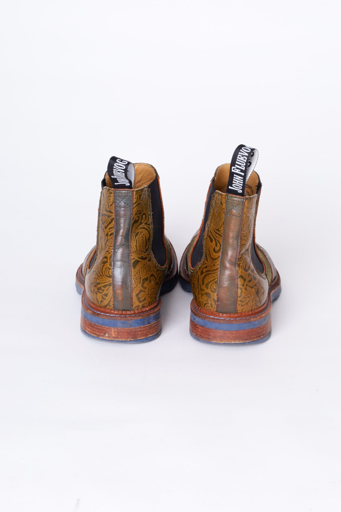 John Fluevog Mens Brown Boots  Size EU 45