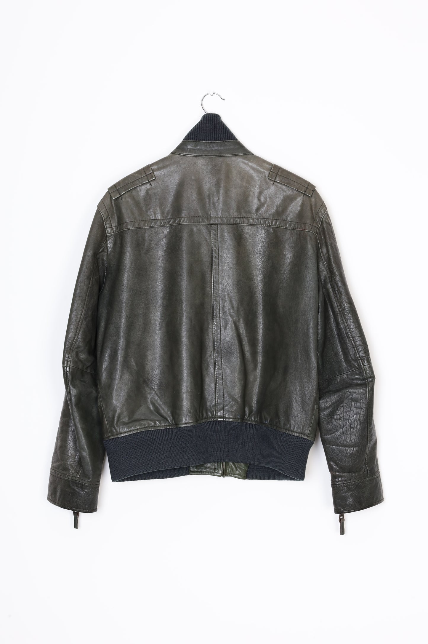Fire Trap Mens Green Jacket Size L