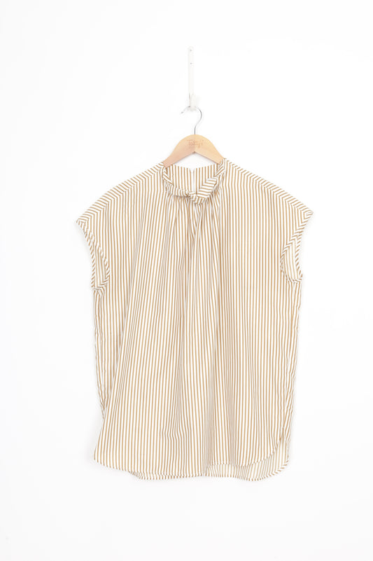 Gregory Womens Beige Top Size 10
