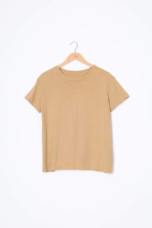 Nili Lotan Womens Brown T-shirt Size XS