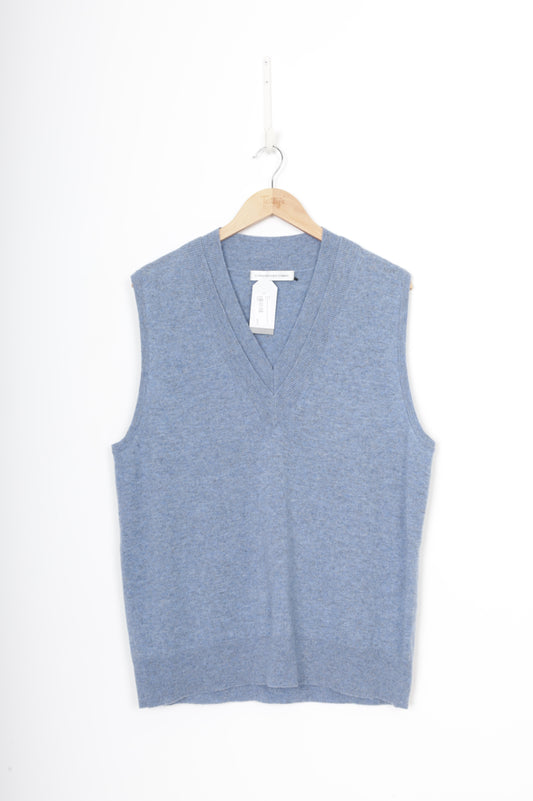 Christopher Esber Womens Blue Vest Size XS