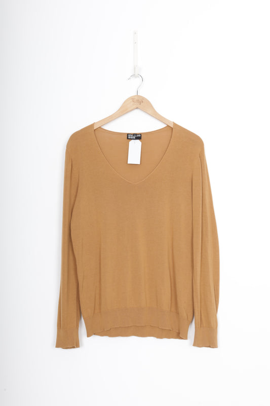 Standard Issue Womens Brown Top Size S