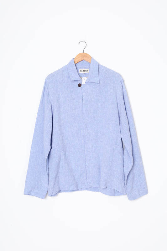 Marane Mens Blue Shirt Size S