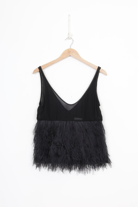 Scanlan Theodore Womens Black Top Size 10