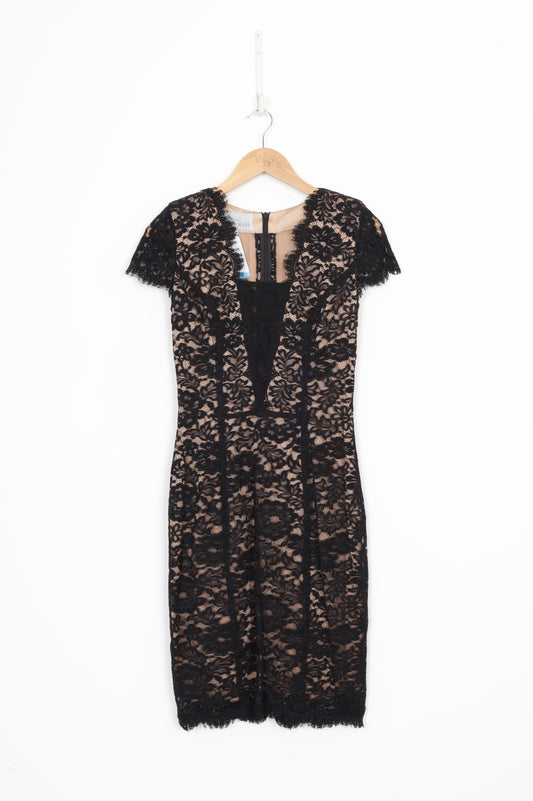 Adrienne Winkelmann Womens Black Dress Size 8
