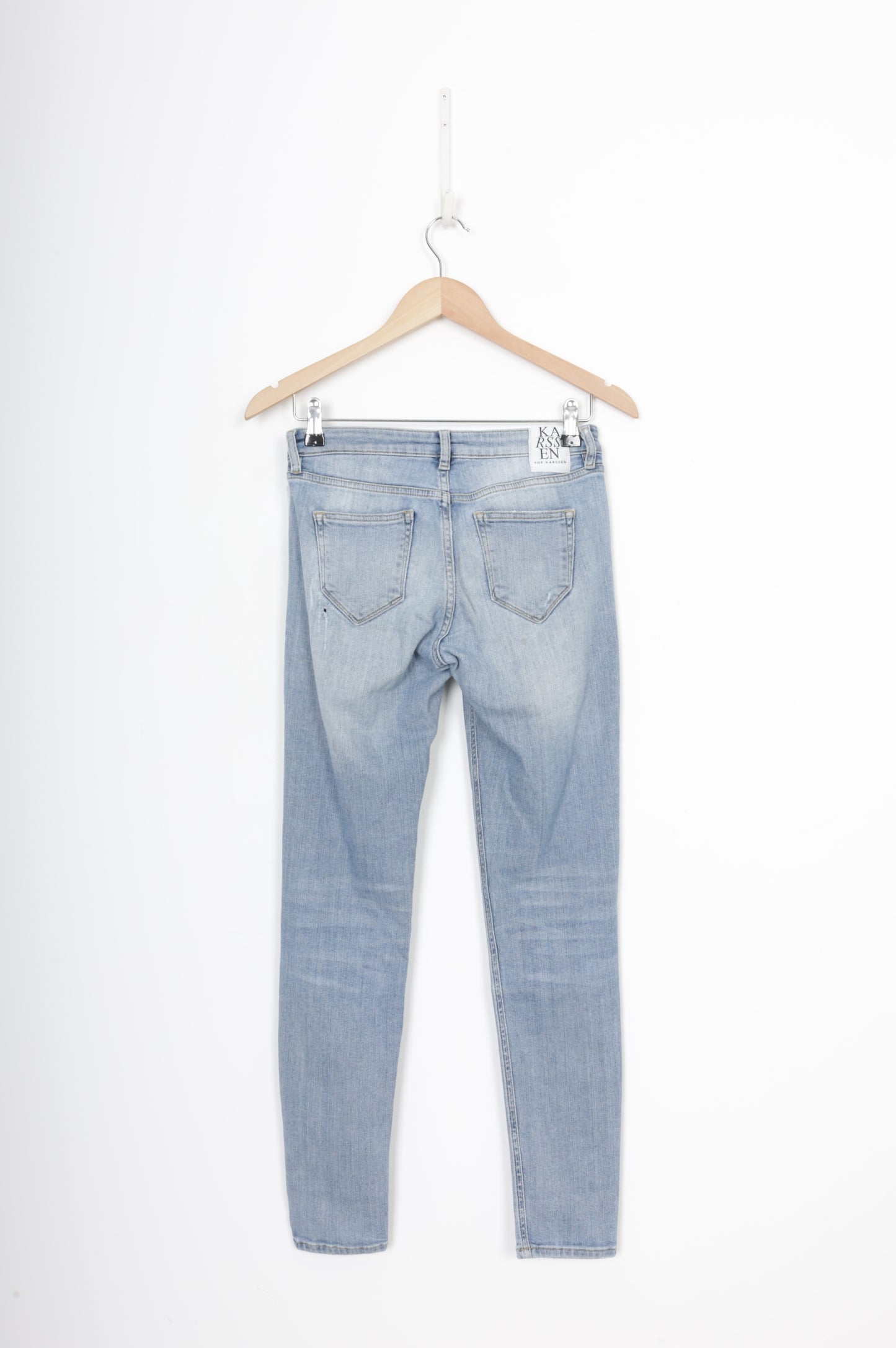 Zoe Karssen Womens Blue Jeans Size W 27