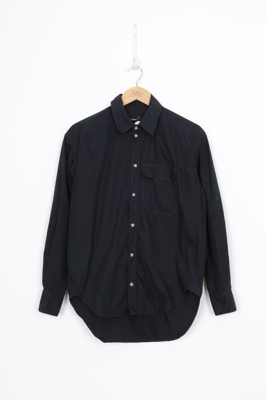 Bassike Womens Black Shirt Size 1