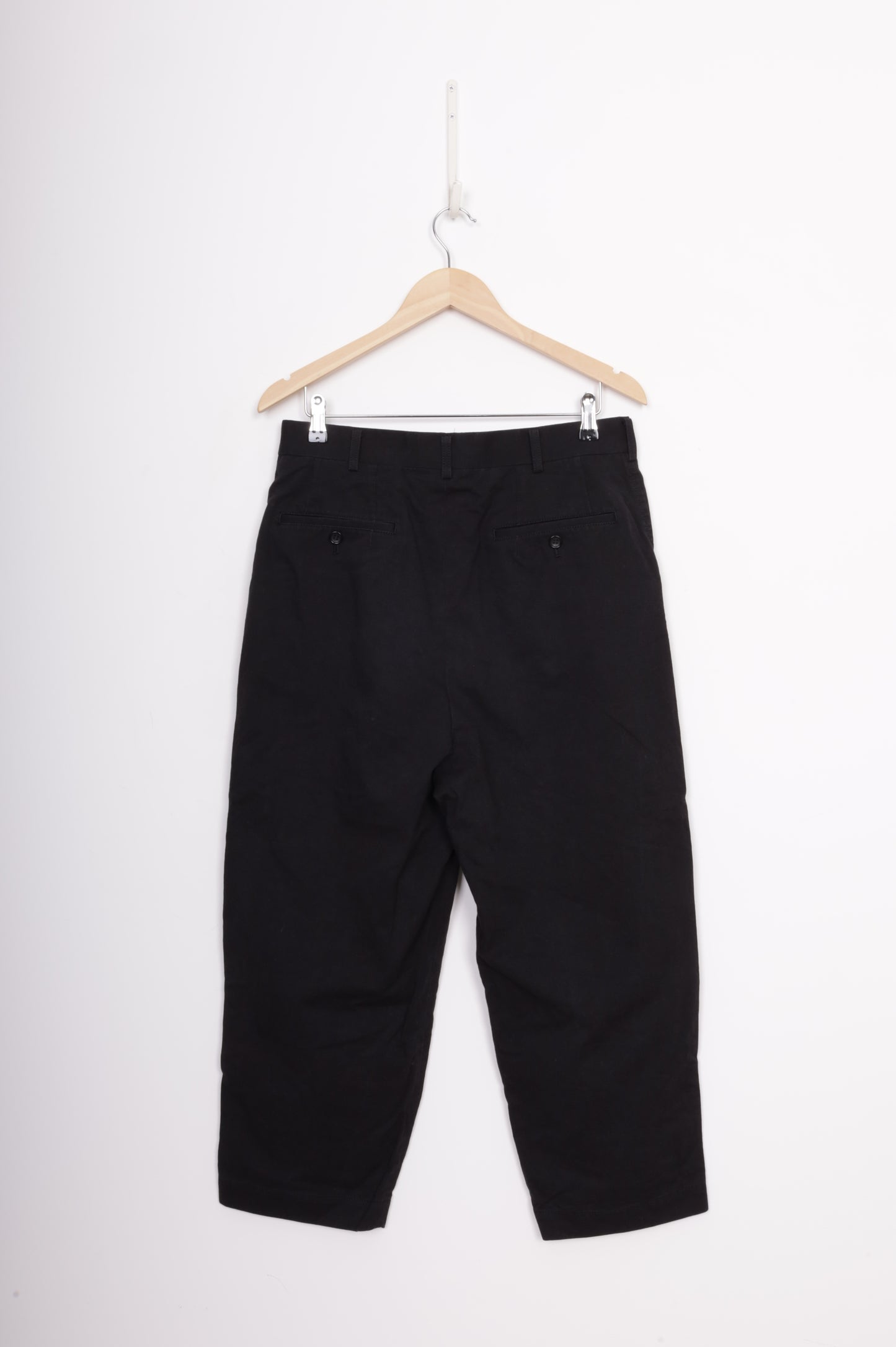 Comme Des Garcons Mens Black Pants Size S