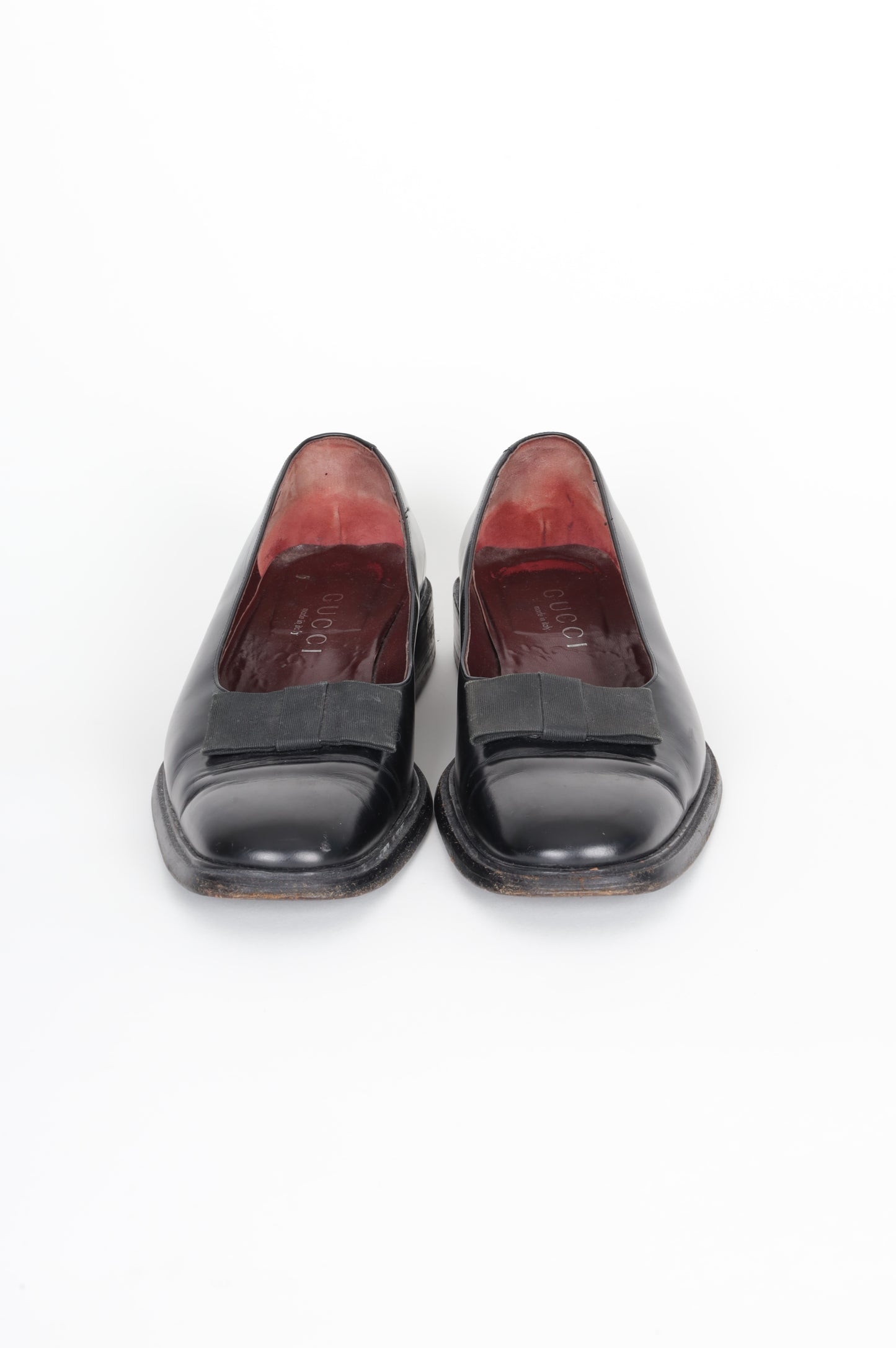 Gucci Mens Black Shoes Size EU 46