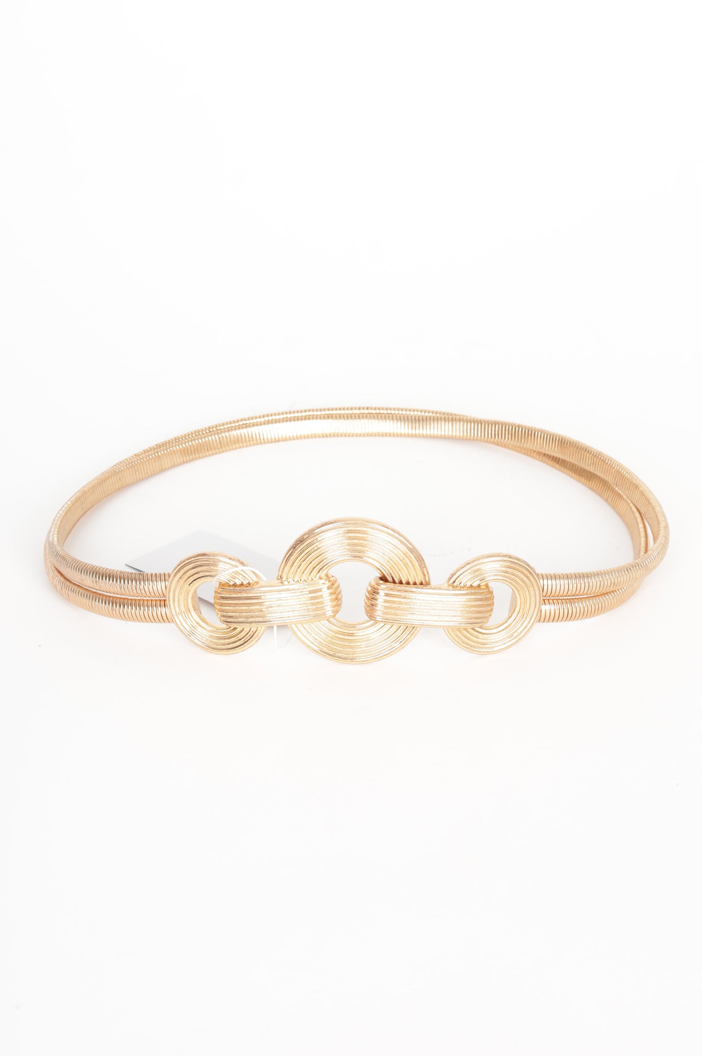 No Label Womens Metallic Belt Size O/S