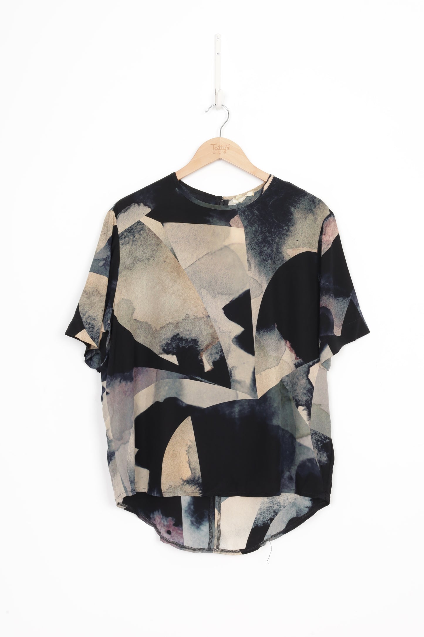 Juliette Hogan Womens Black Top Size 10