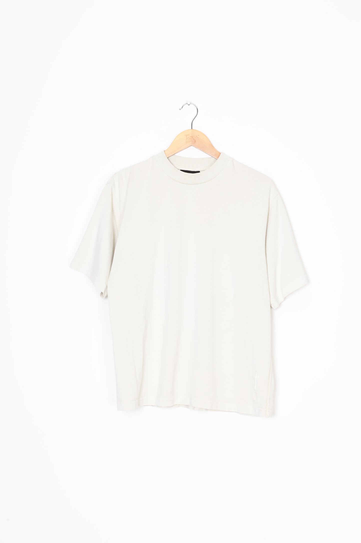 Beach Brains Mens Beige T-shirt Size S