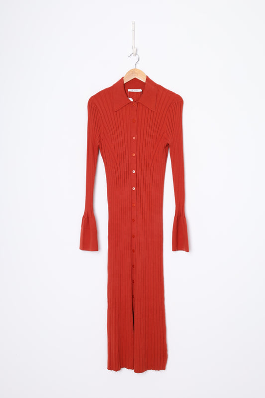 Aje Studio Womens Red Dress Size 12