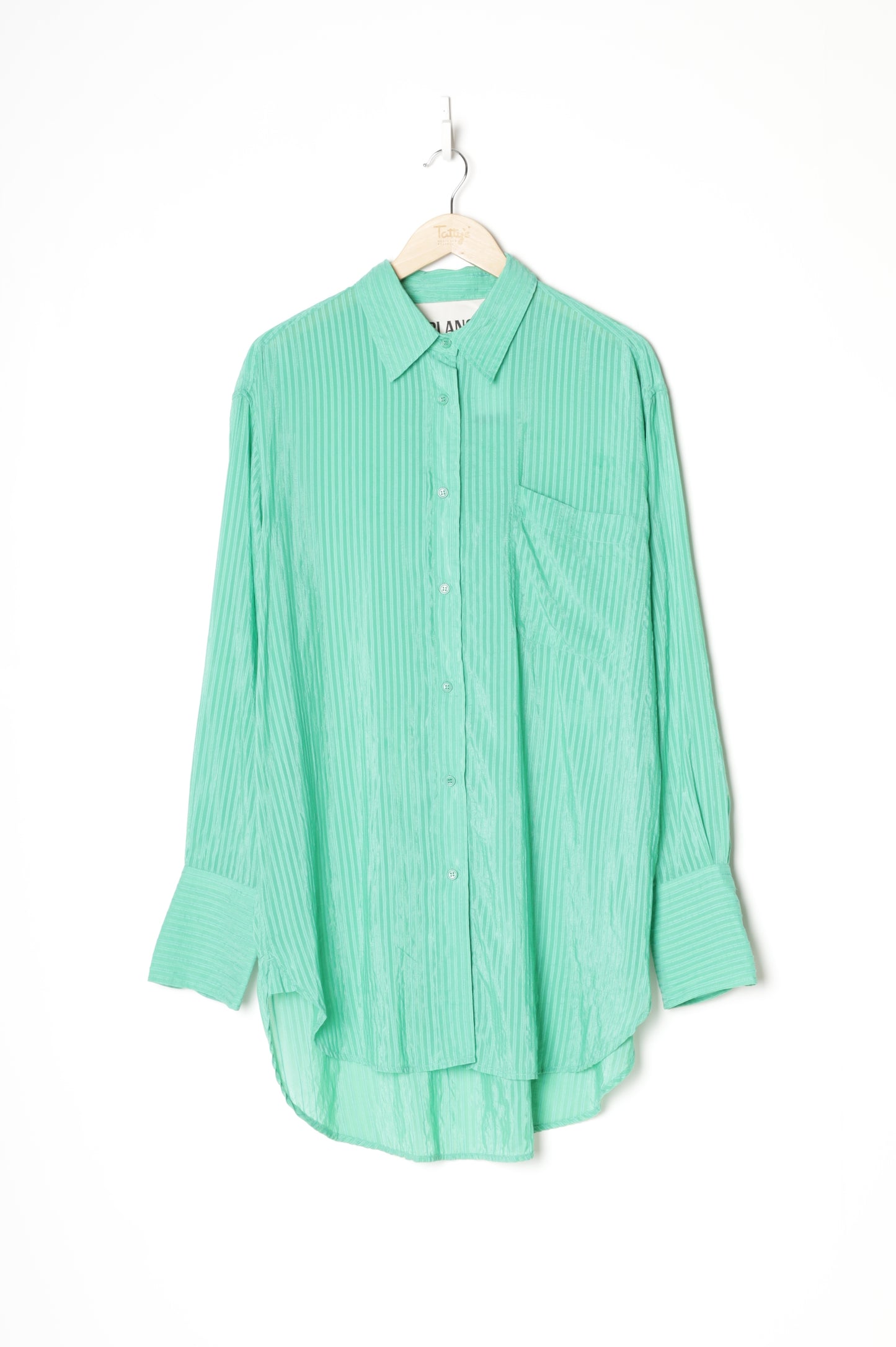 Blanca Womens Green Shirt Size L