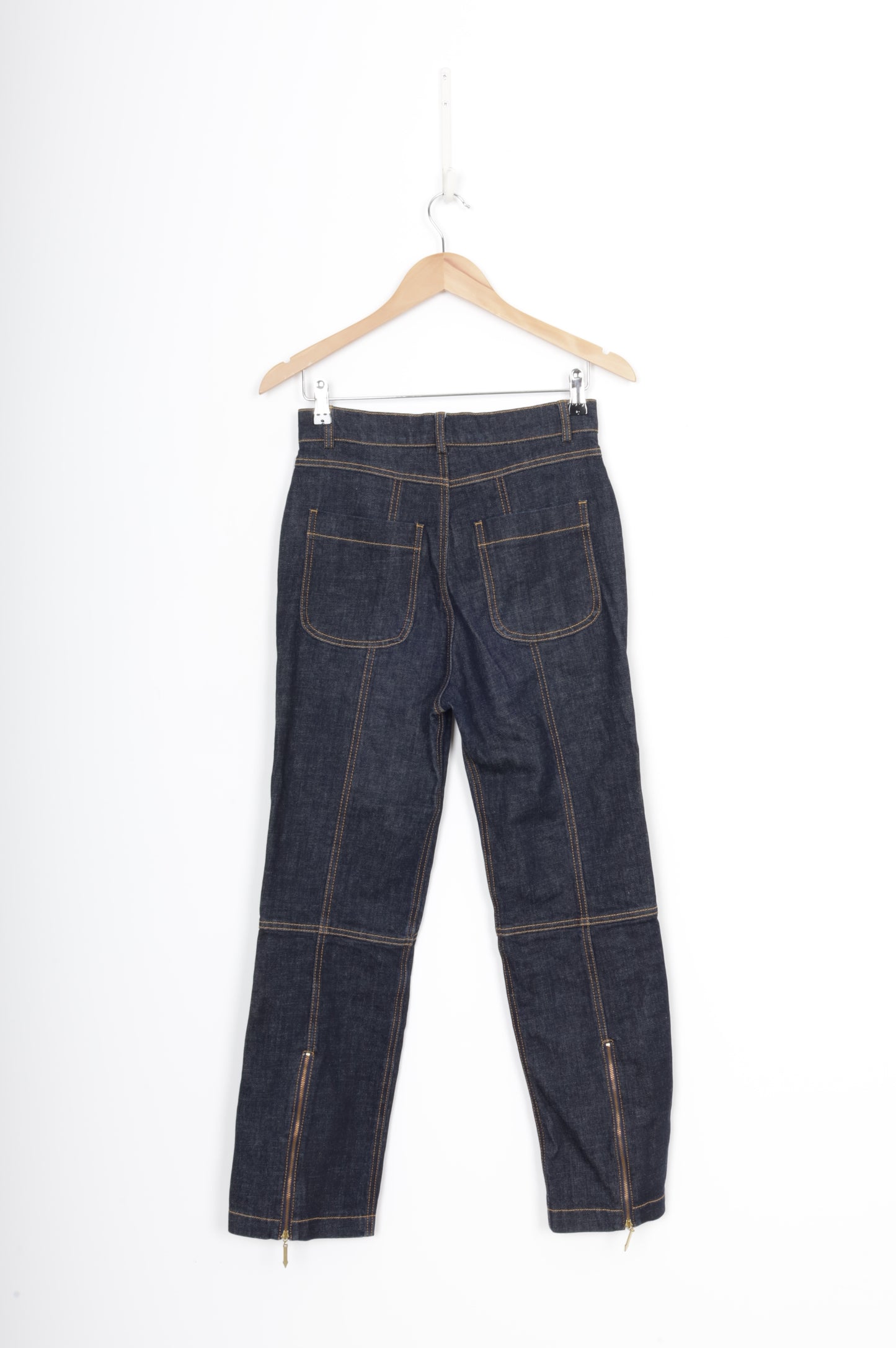 Outland Denim X Karen Walker Womens Blue Jeans Size 8