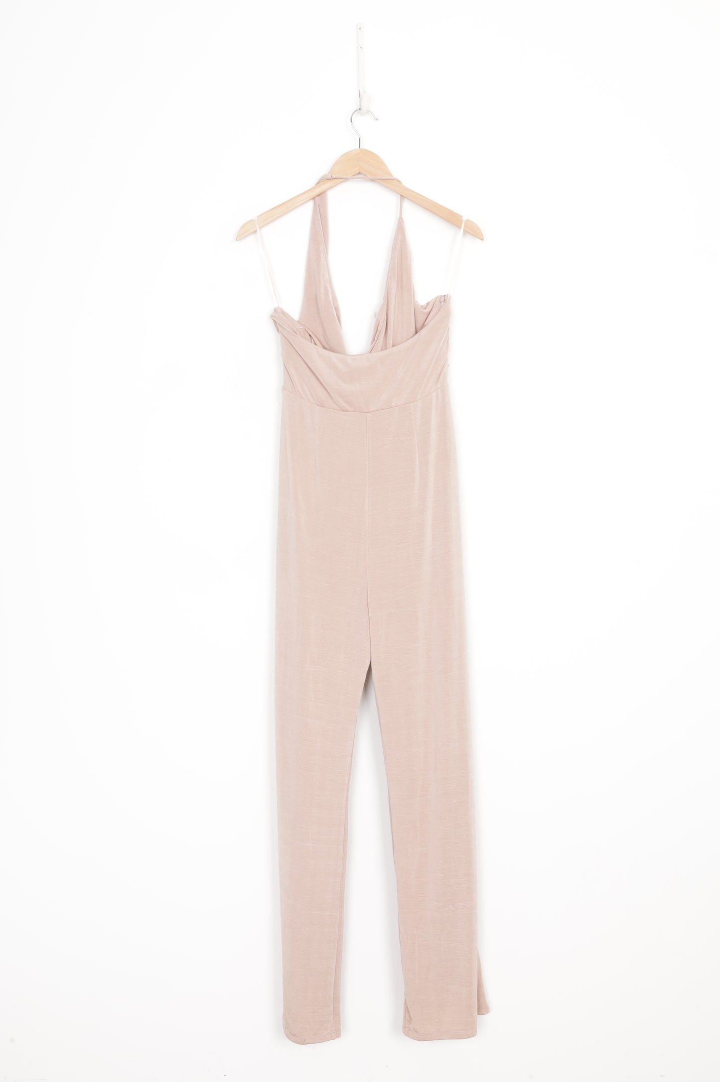 Misha Womens Pink Jumpsuit Size 14