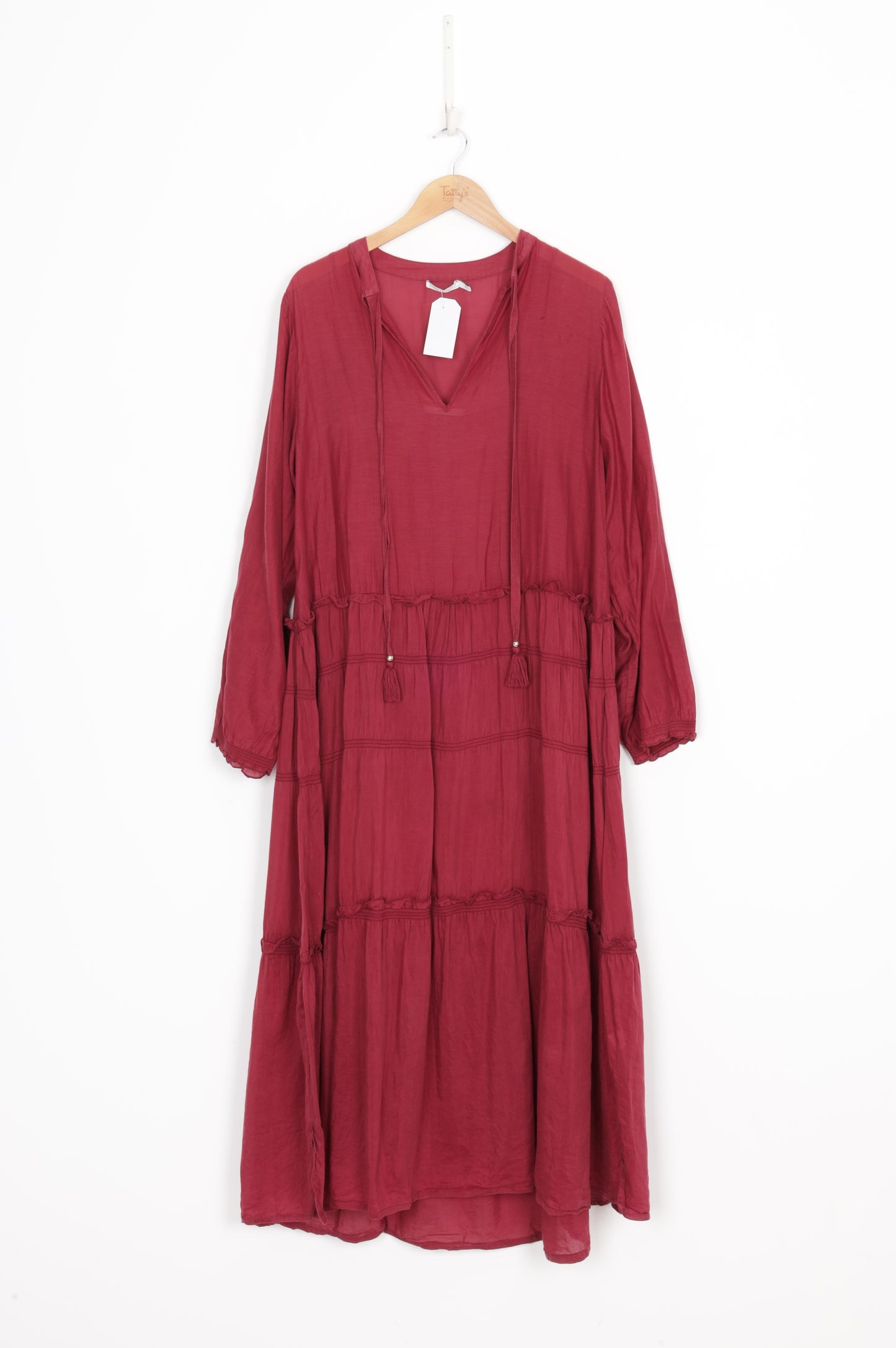 Bird & Knoll Womens Red Dress Size S