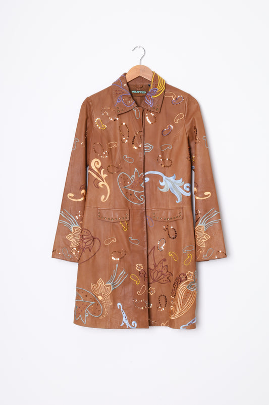 Kapalua - Vintage Womens Brown Coat Size 10