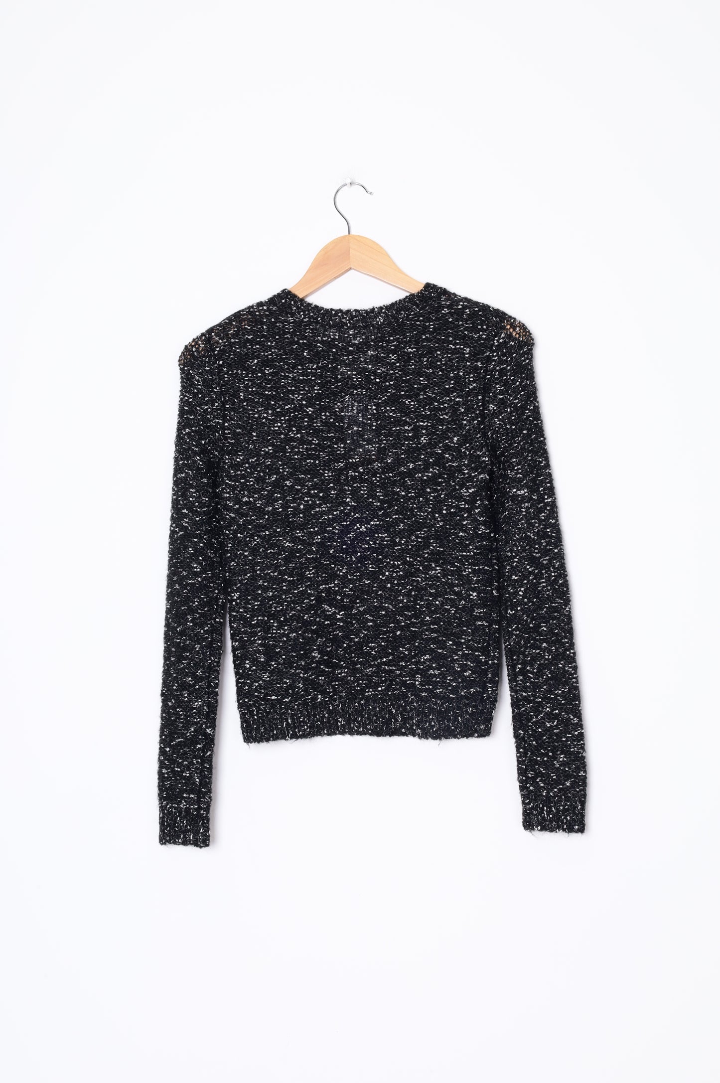 Alice + Olivia Womens Black Jumper Size XS