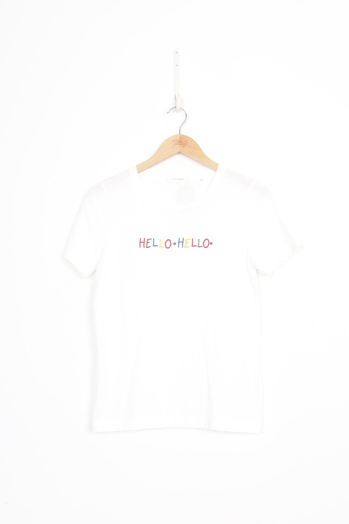 Chinti & Parker Womens White T-shirt Size XS