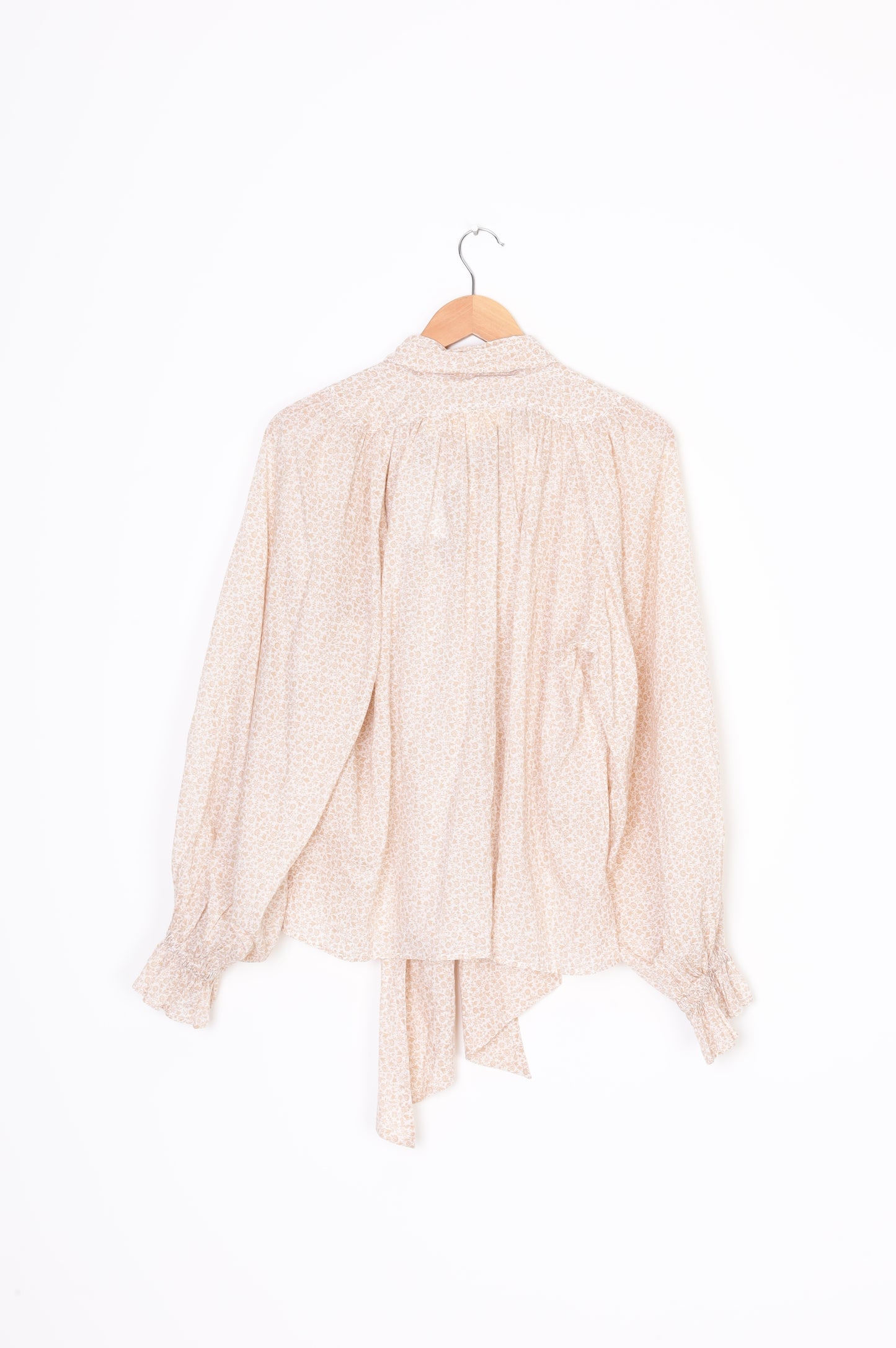 Karen Walker Womens Beige Blouse Size 8