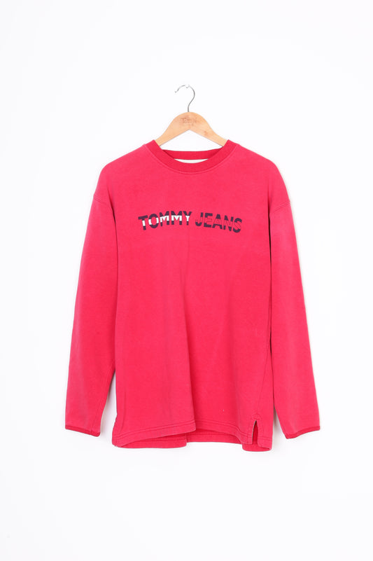 Tommy Hilfiger Mens Red Sweatshirt Size M