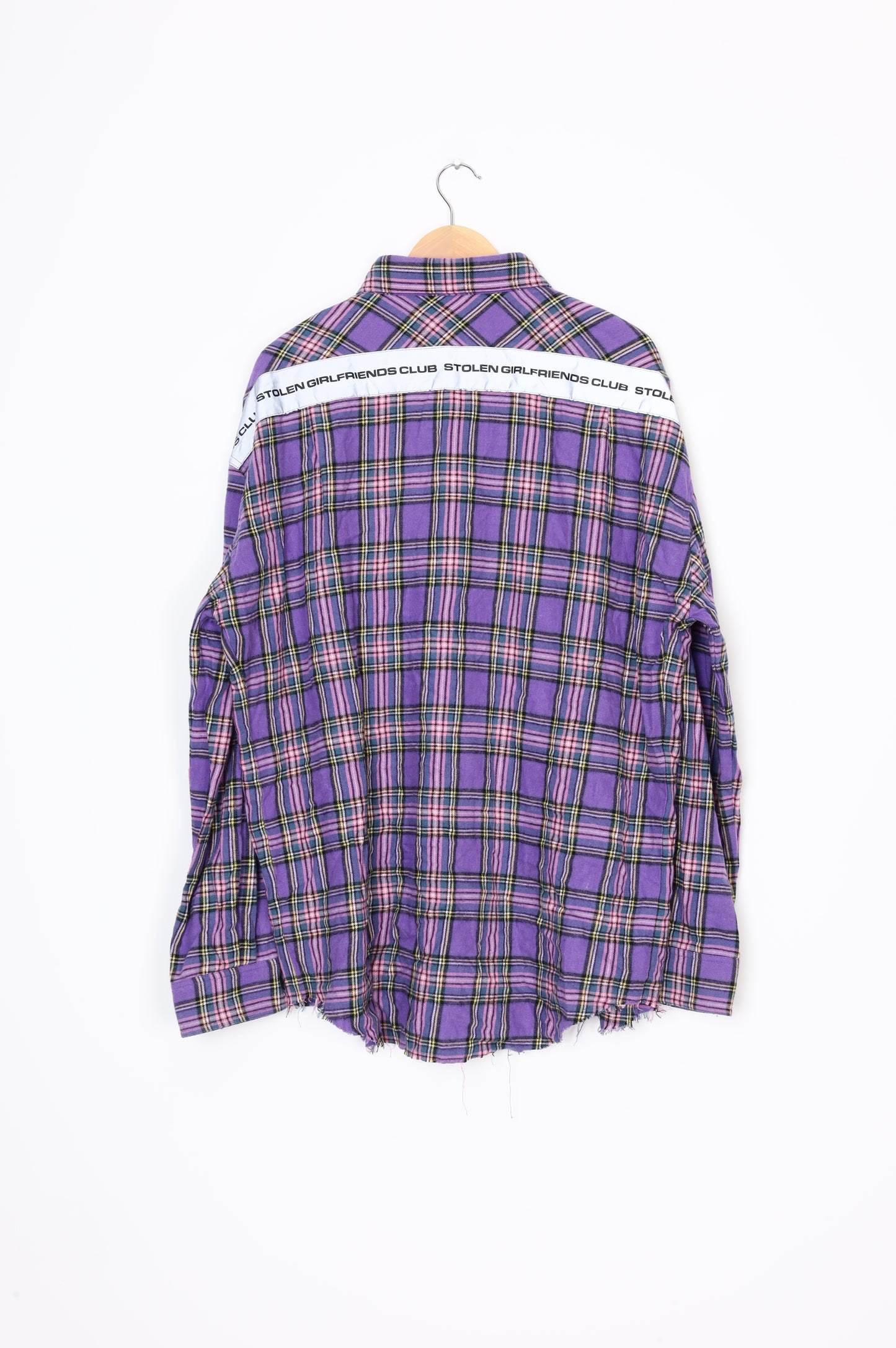 Stolen Girlfriends Club Mens Purple Shirt Size L