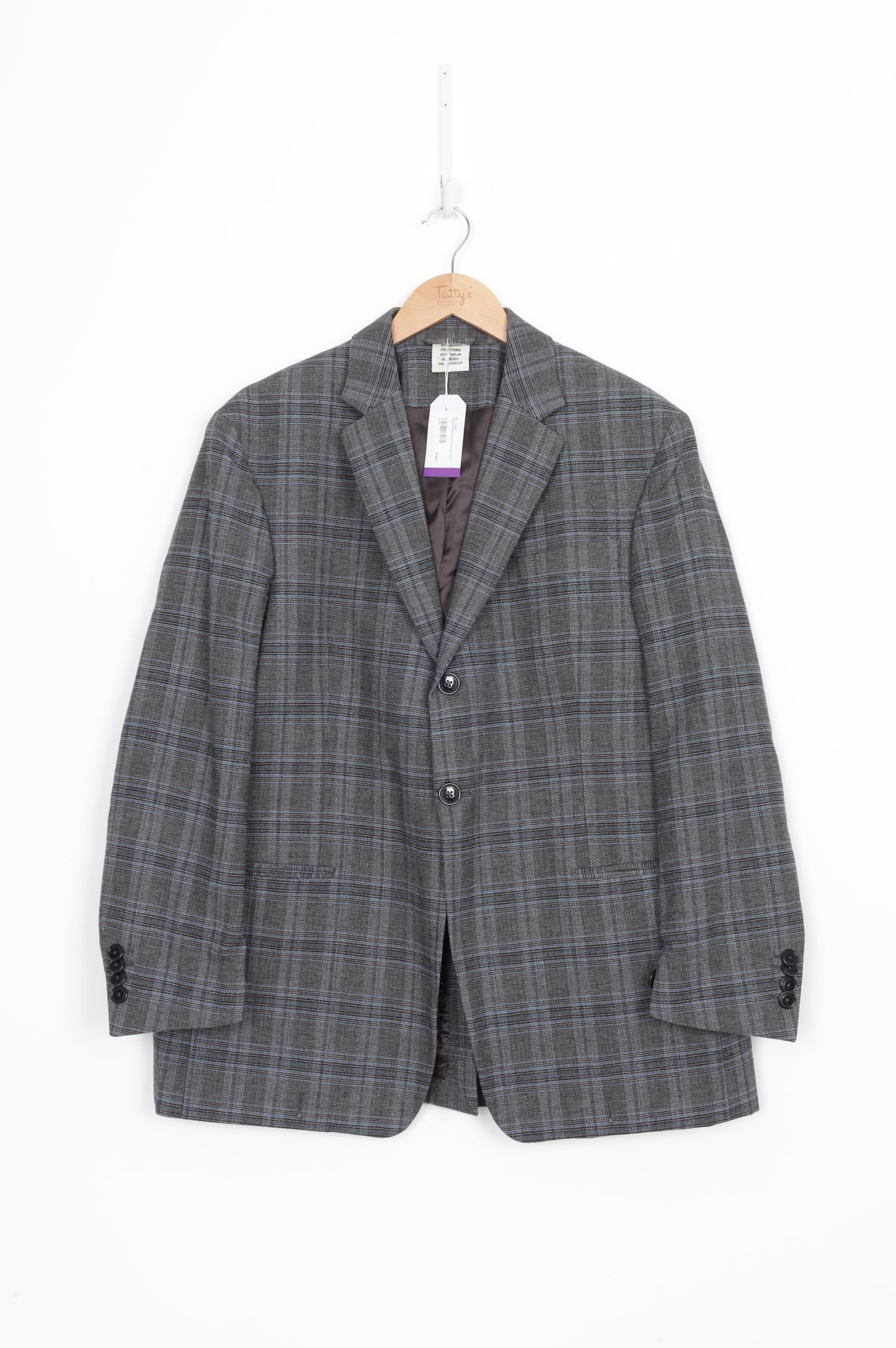 Vetements Womens Grey Blazer Size S