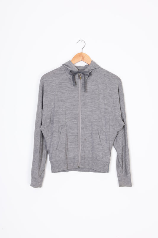Icebreaker Merino Womens Grey Sweatshirt Size S