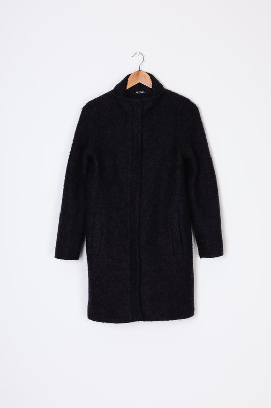 Monki Womens Grey Coat Size EU 38