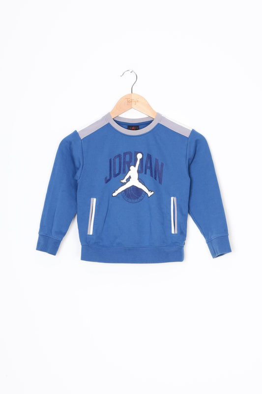 Air Jordan Kids Blue Sweatshirt Size 6