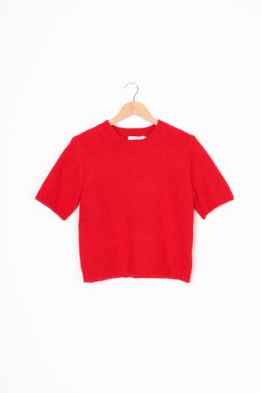 Stories Be Told Womens Red T-shirt Size 6