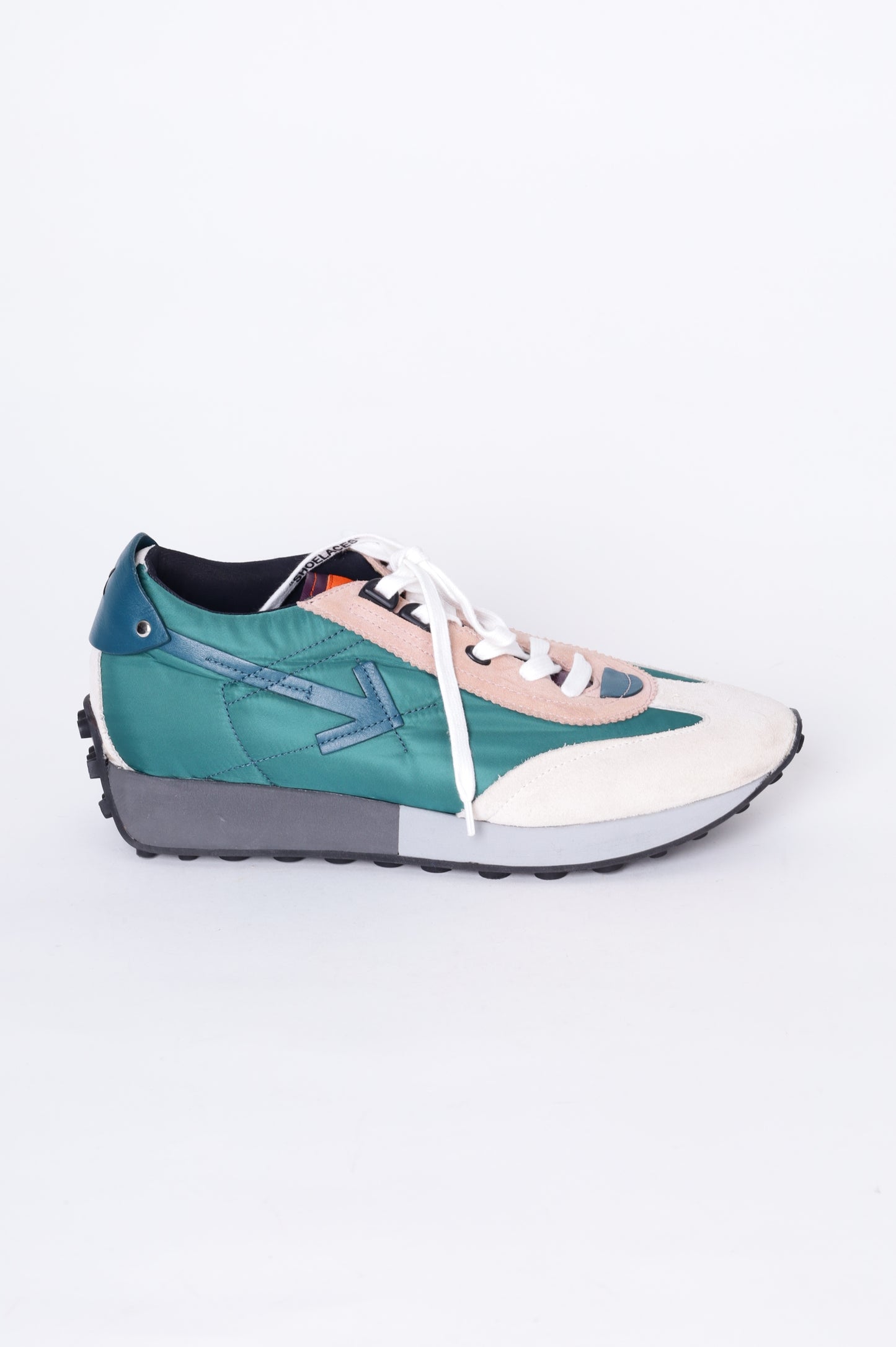Off-White Womens Green Sneakers Size 40