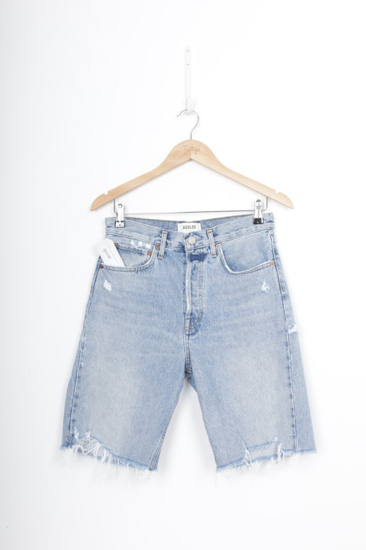 AGOLDE Womens Blue Shorts Size W 26
