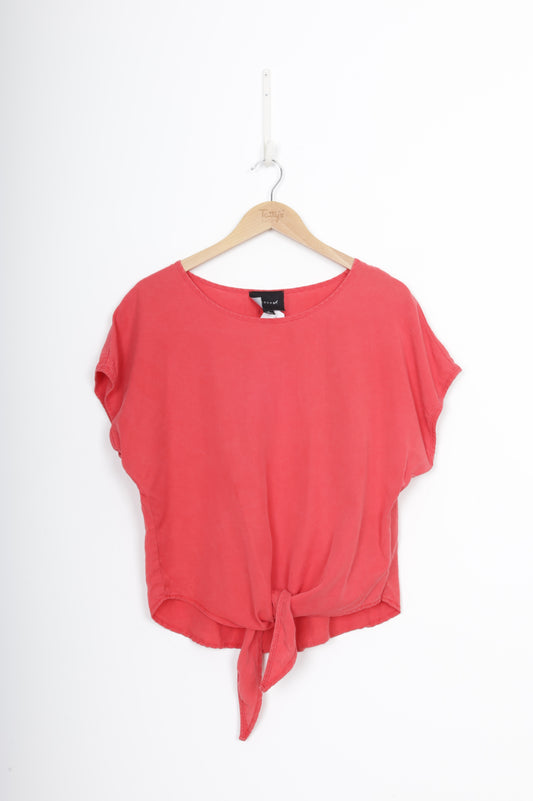 Ricochet Womens Red Top Size 6