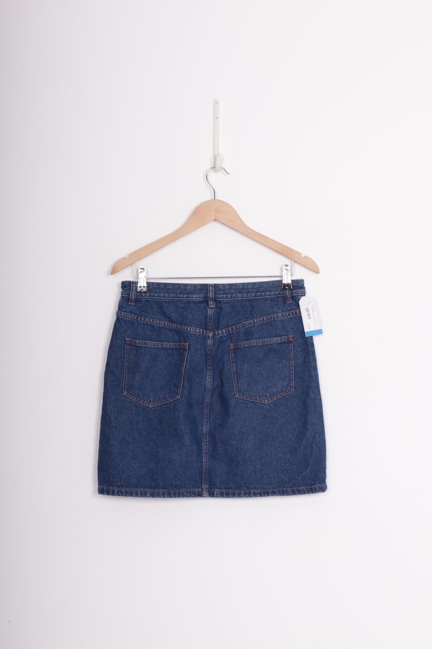 APC Womens Blue Mini Skirt Size 38