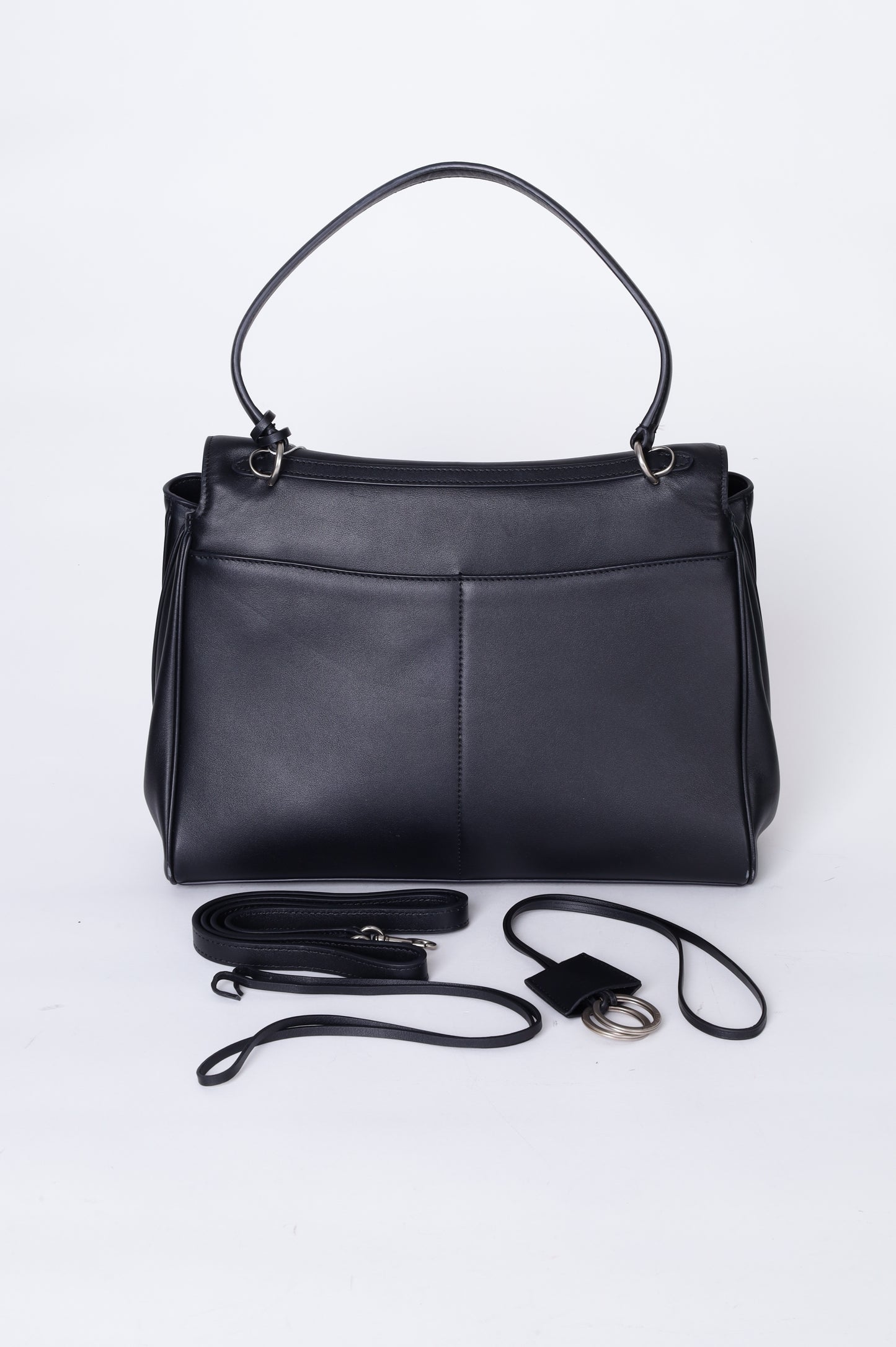 Balenciaga Womens Black Bag Size M