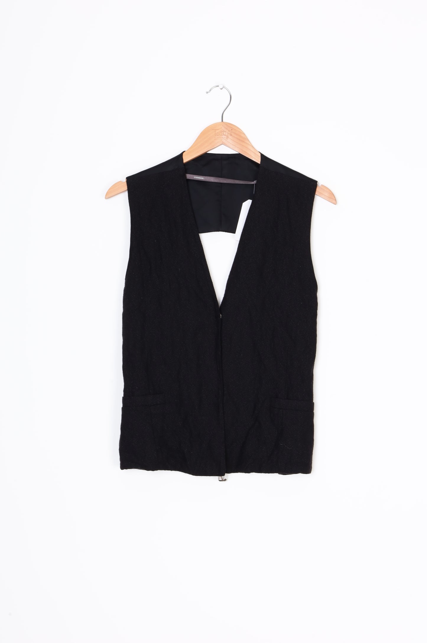 Zambesi Womens Black Vest Size 14