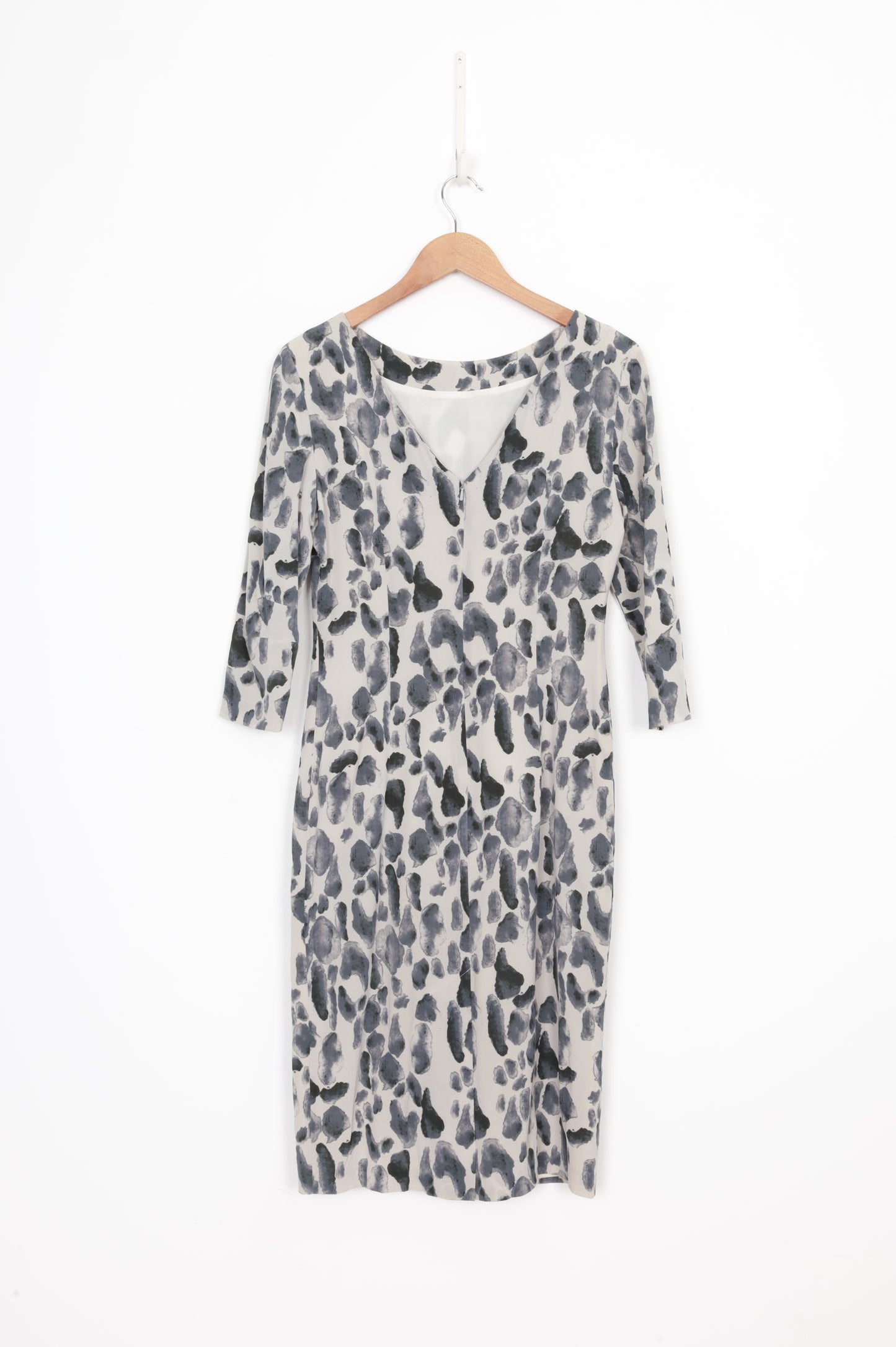 Helen Cherry Womens Grey Dress Size 10