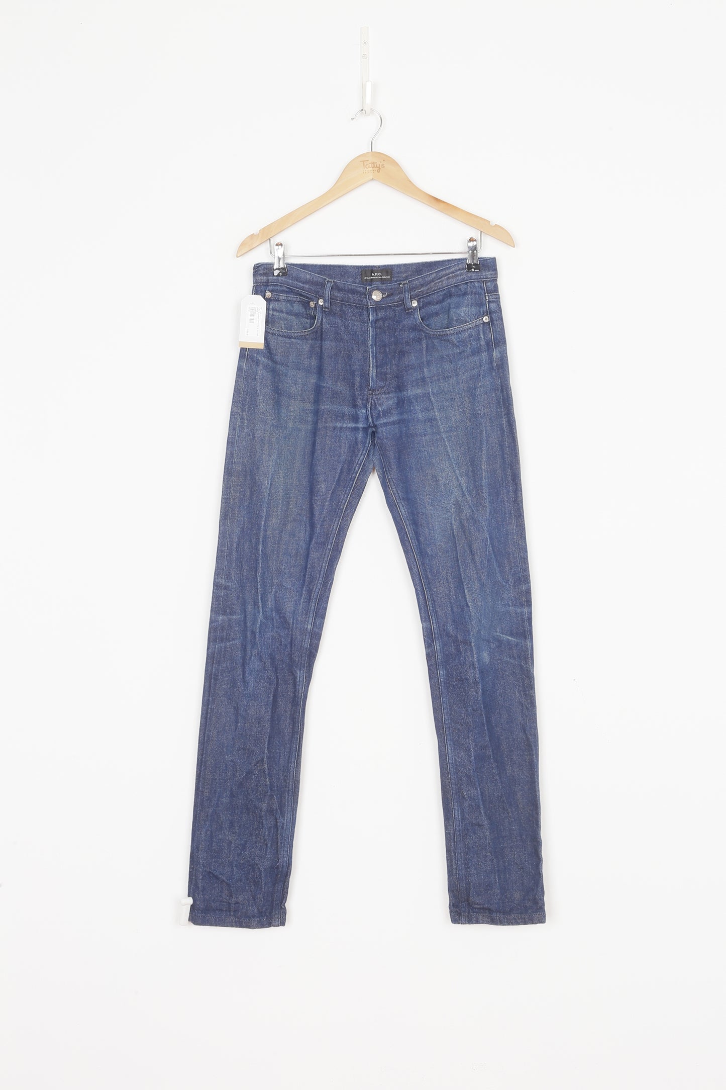A.P.C Mens Blue Jeans Size W 30