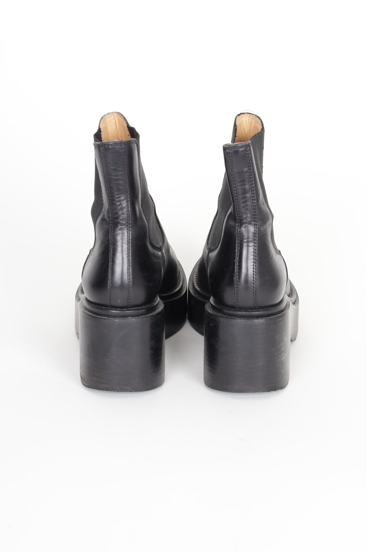 MM6 Maison Martin Margiela Womens Black Boots  Size EU 39