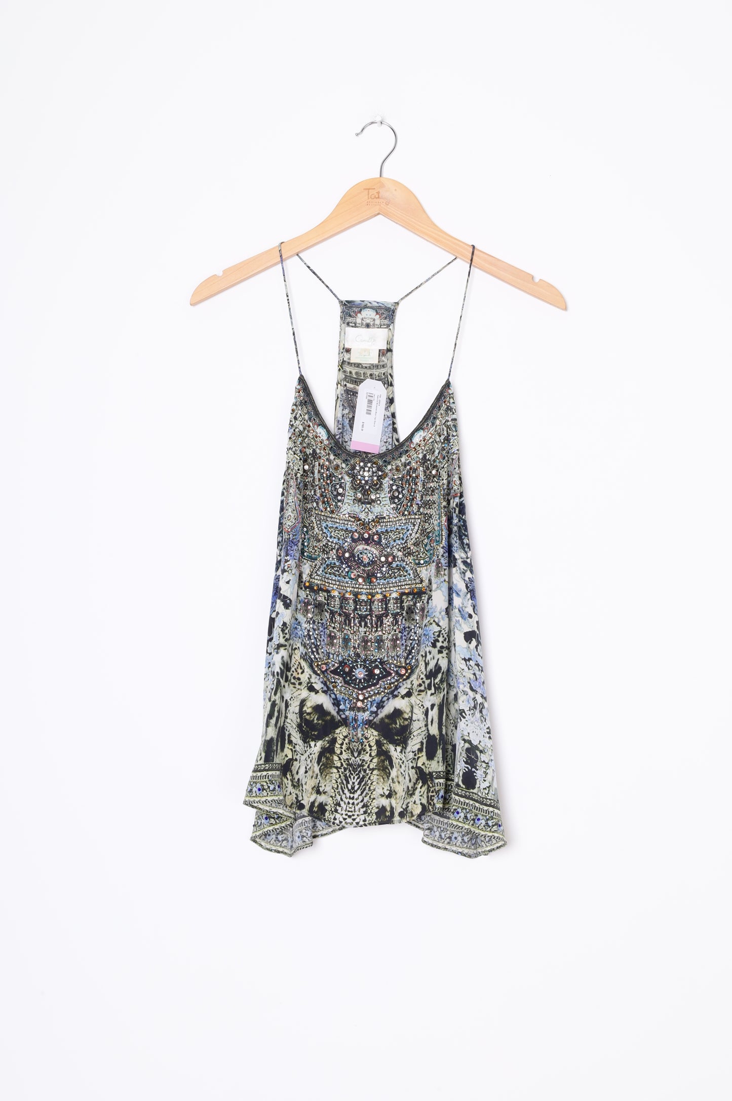Camilla Womens Blue Top Size S