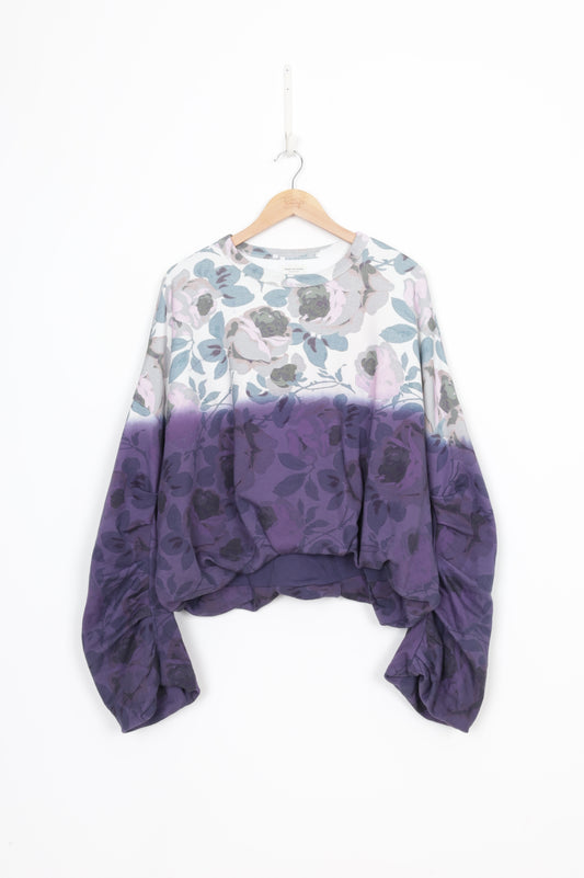 Dries Van Noten Womens Purple Sweatshirt Size XS
